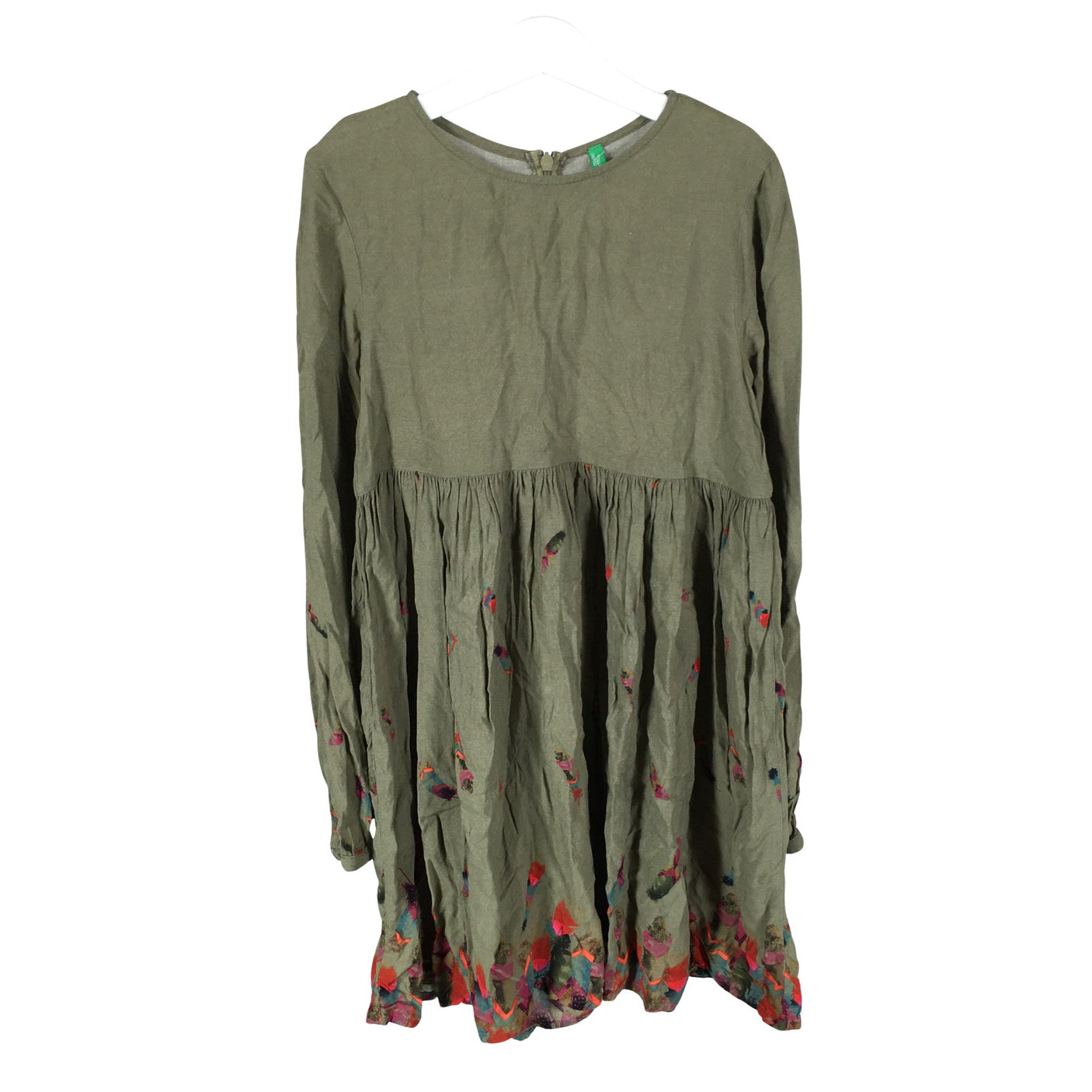 Unisex Benetton - Dress, size 146 - 152 - Green (1)