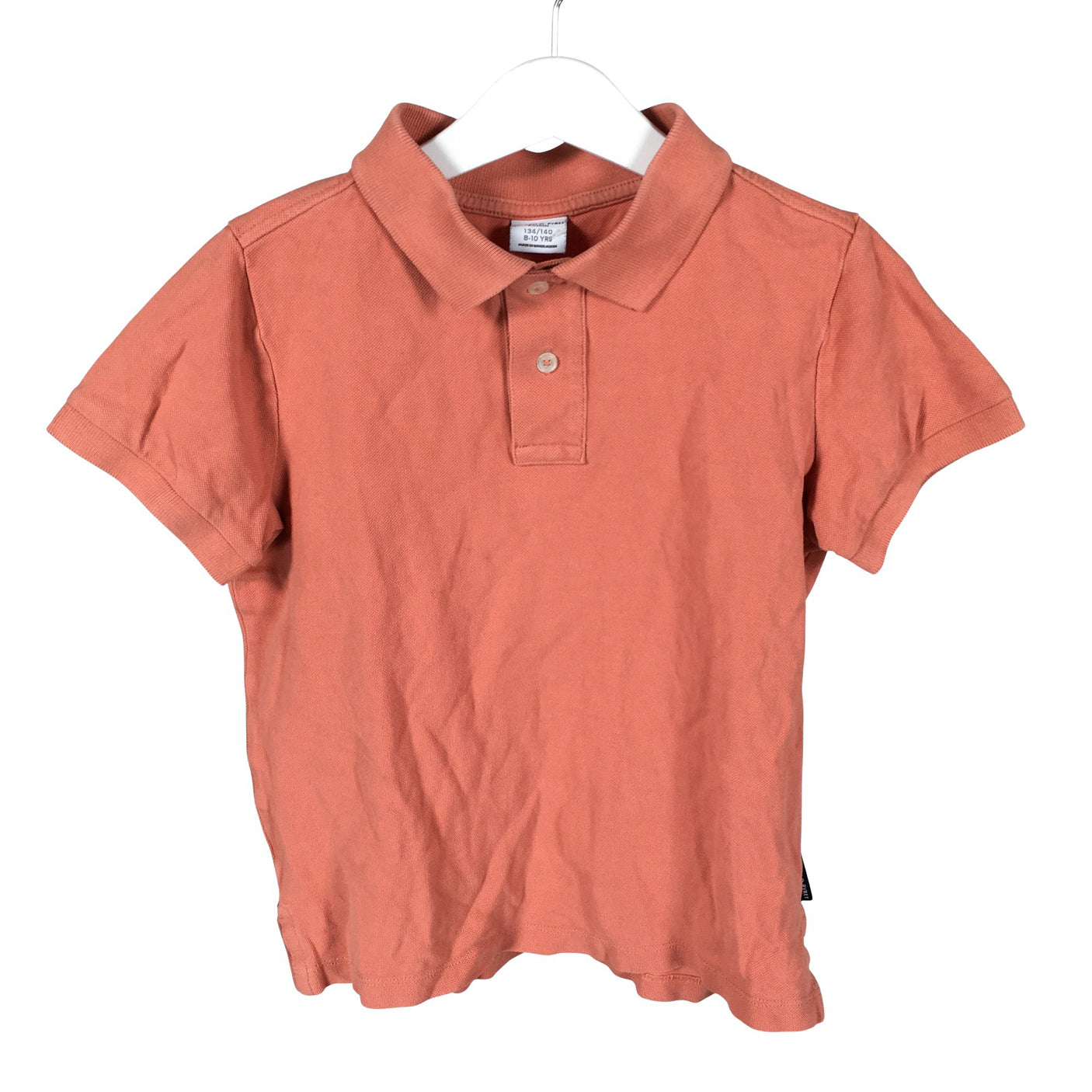 Unisex Polarn O. Pyret - Polo shirt, size 134 - 140 - Orange (1)
