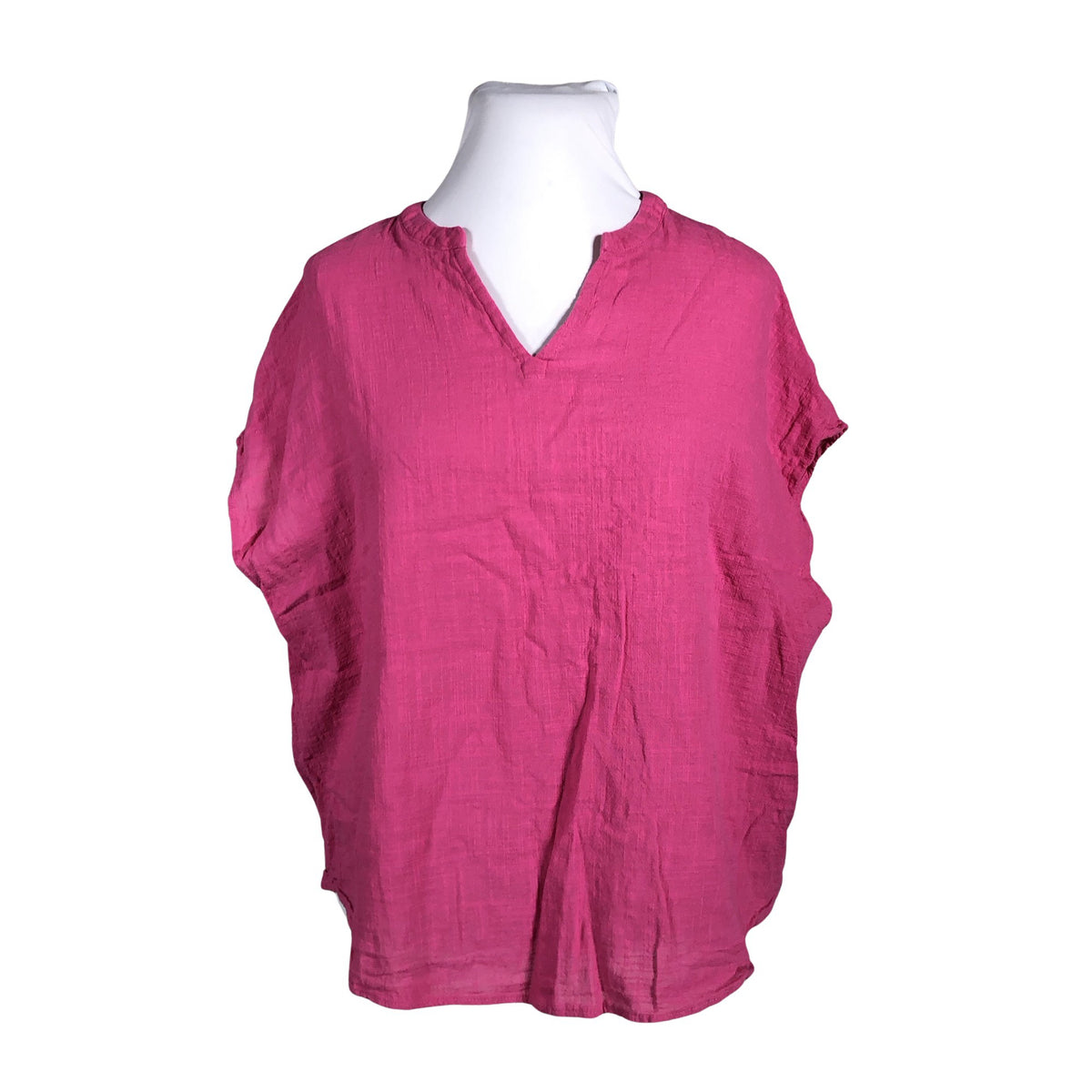 Unisex Zizzi - Short-sleeved blouse, size 46 - Pink (1)