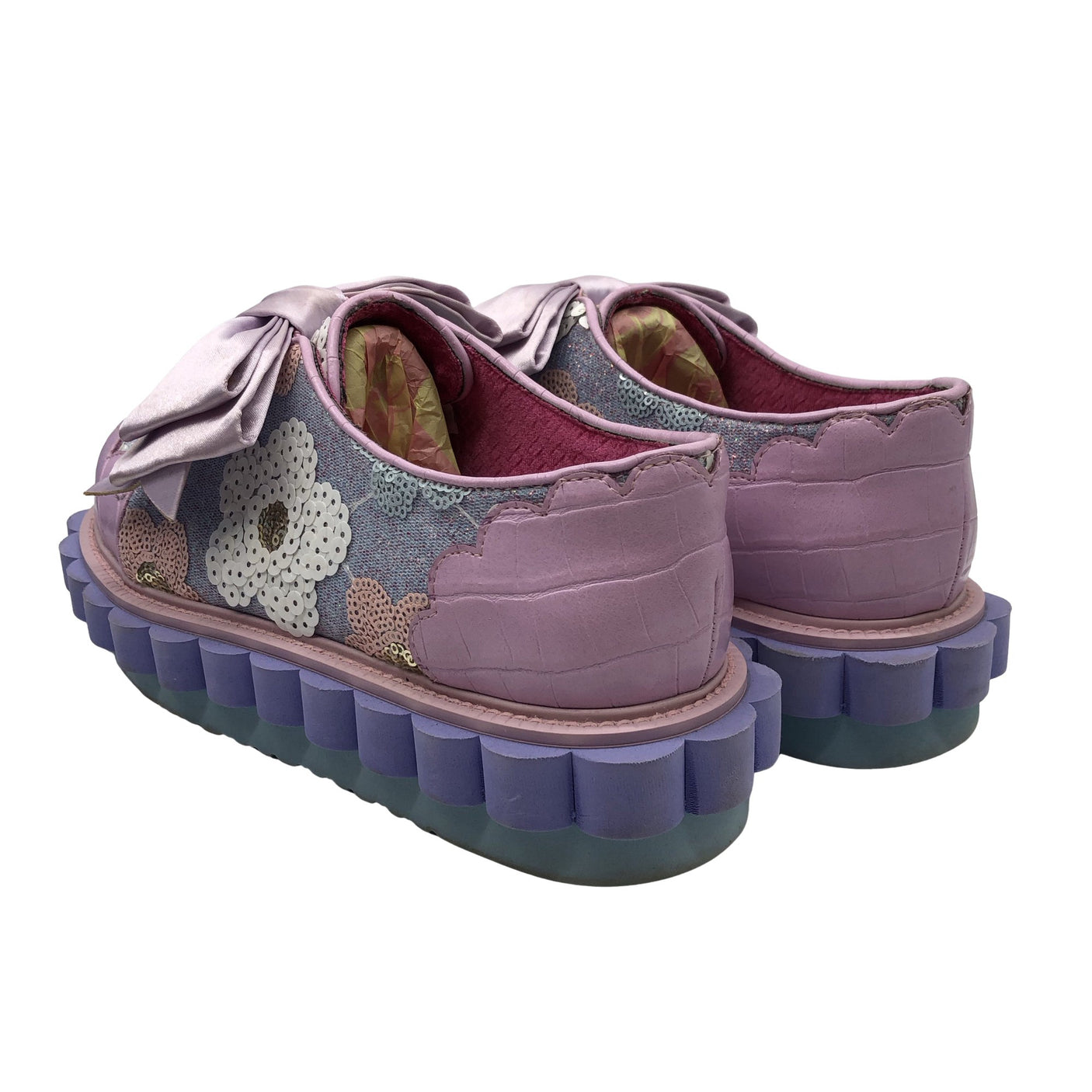 Unisex Irregular Choice - Loafers, size 37 - Violet (3)