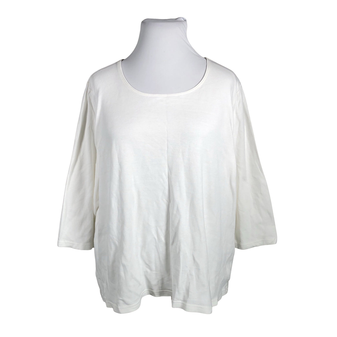 Unisex Karen Scott - Tricot shirt, size 46 - White (1)