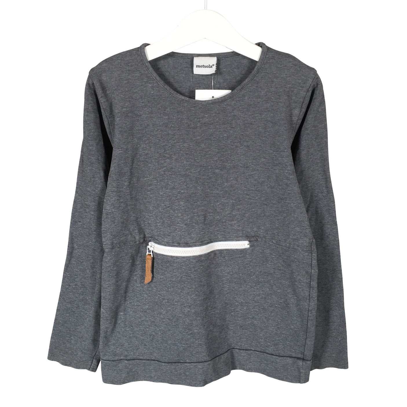 Unisex Metsola - Tricot shirt, size 134 - 140 - Gray (1)