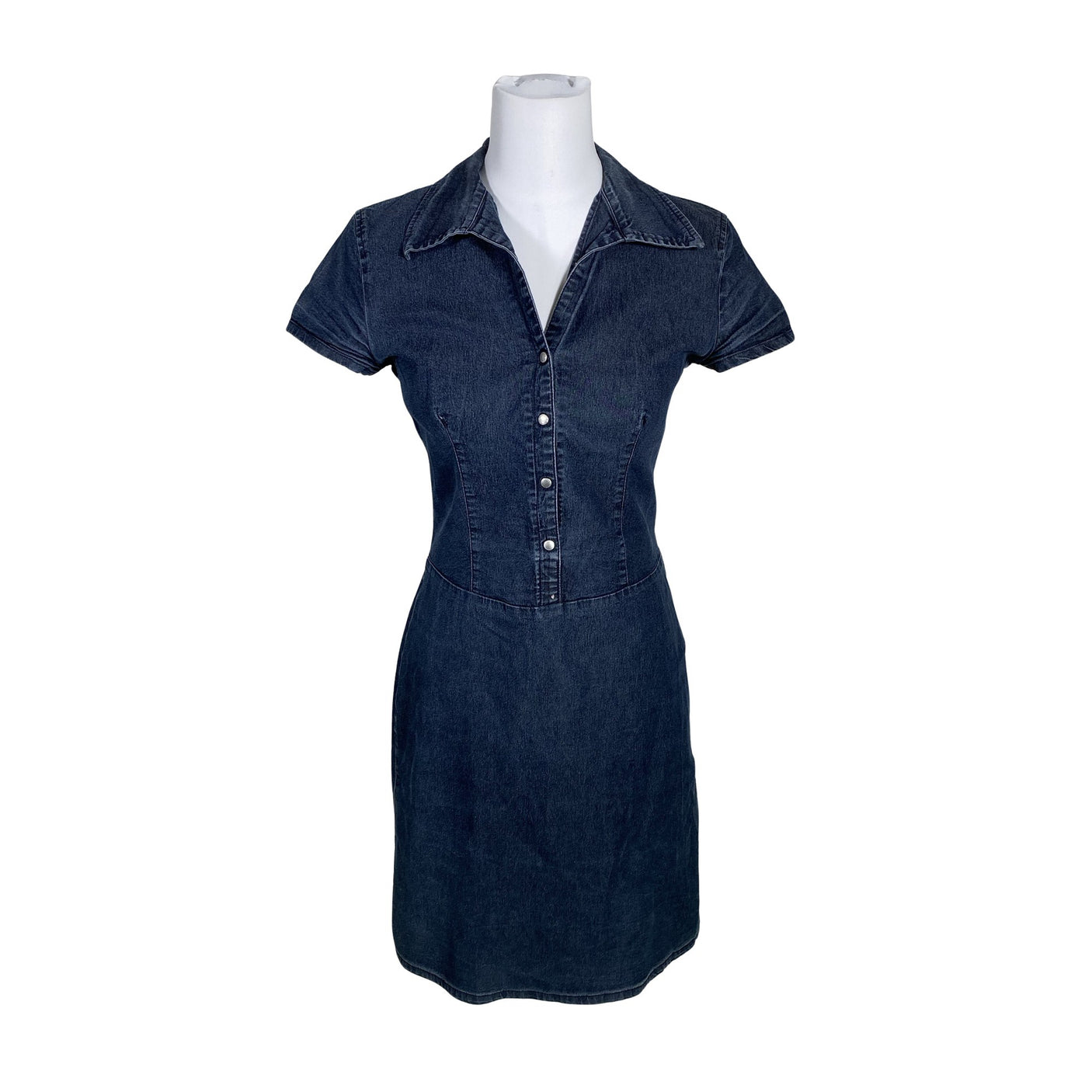 Unisex Benetton - Denim dress, size 36 - Blue (1)