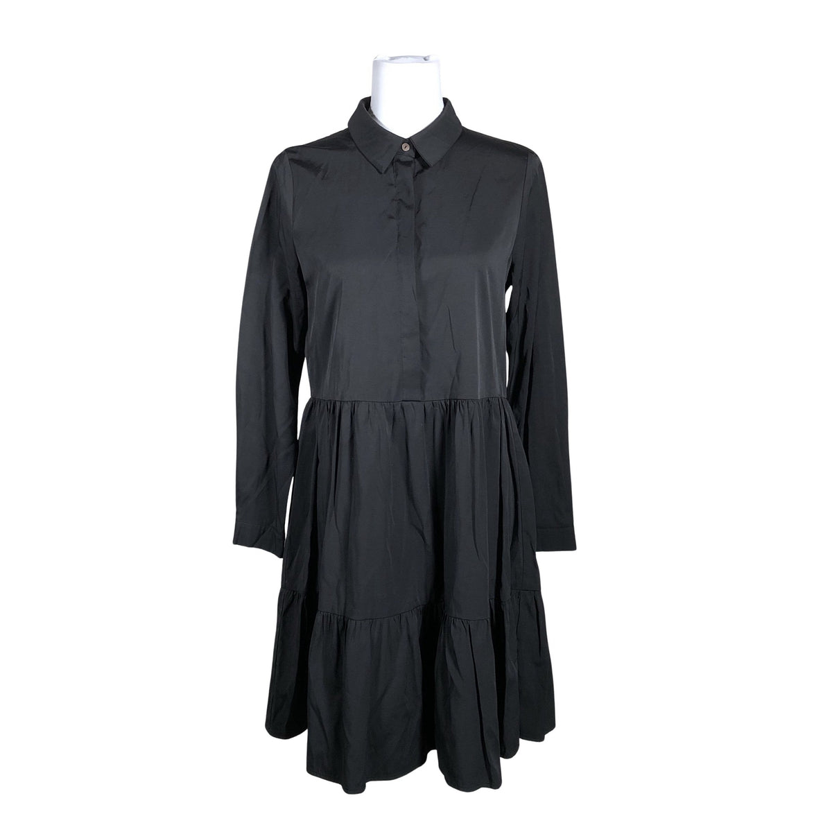 Unisex Rue de Femme - Schiffon dress, size 36 - Black (1)