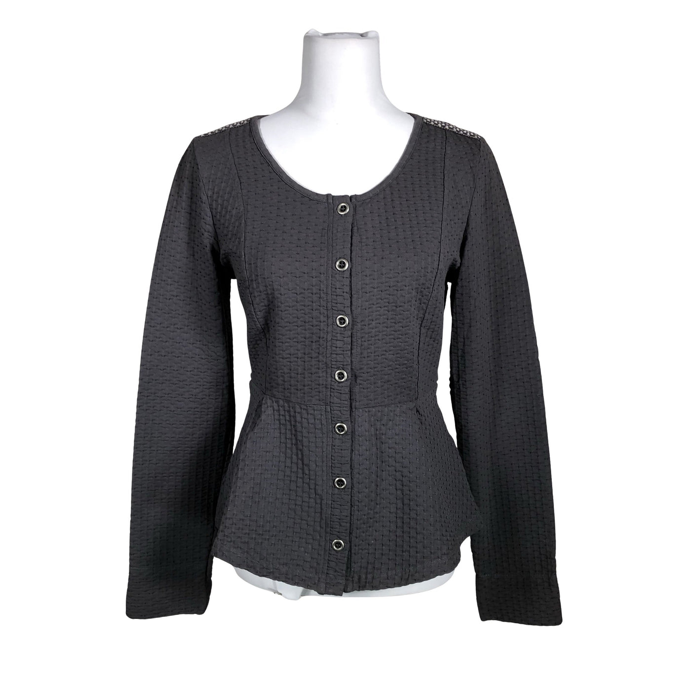 Unisex Cream - Tricot shirt, size 36 - Gray (1)