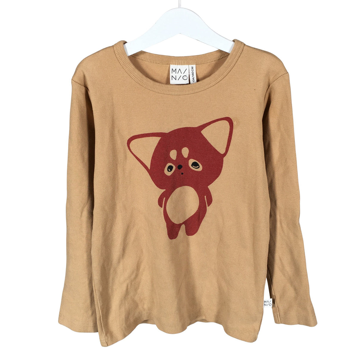 Unisex Mainio - Tricot shirt, size 134 - 140 - Brown (1)