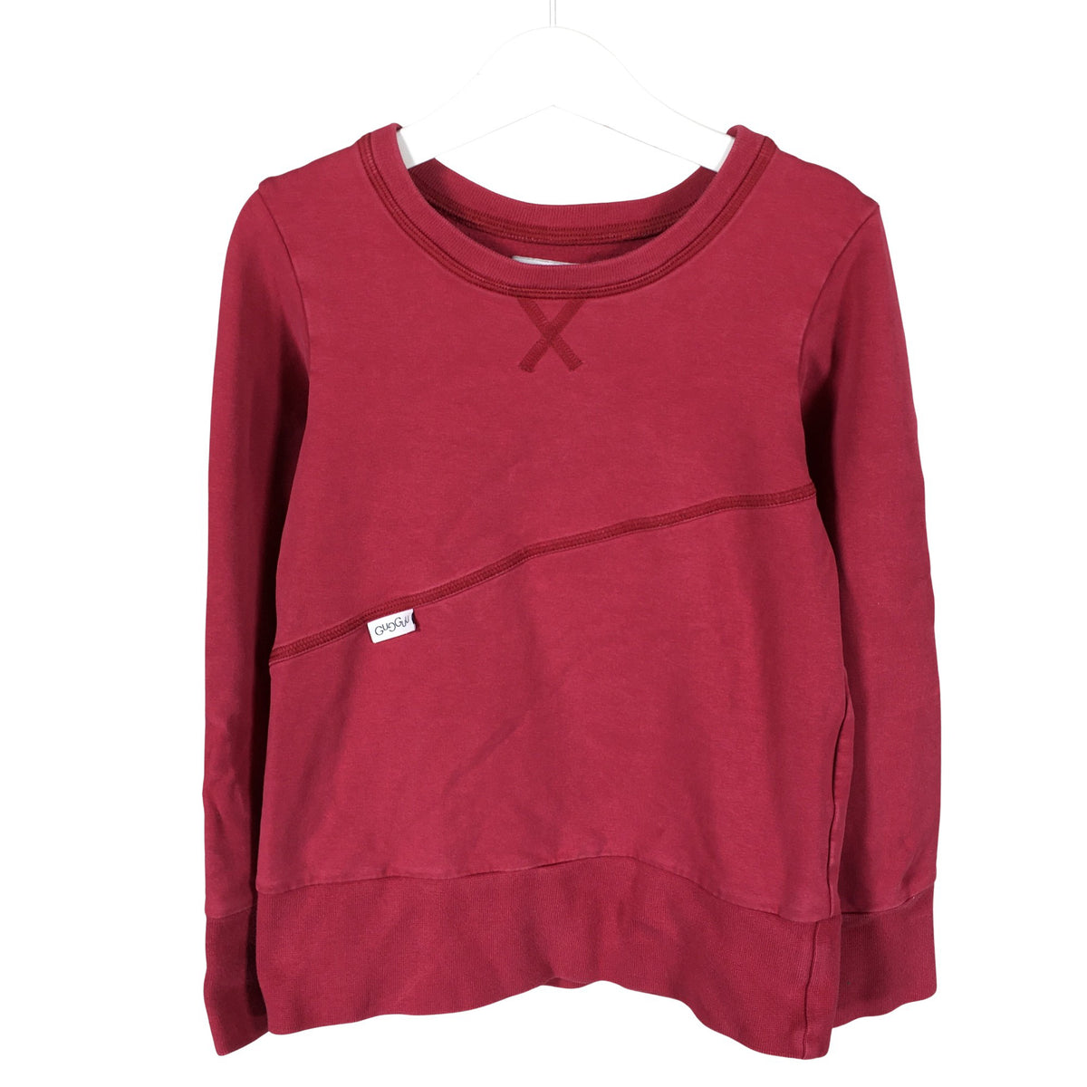 Unisex Gugguu - Sweatshirt, size 128 - 134 - Wine red (1)