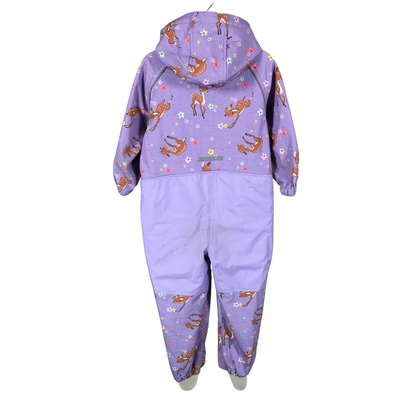 Unisex Name It - Soft shell jumpsuit, size 98 - 104 - Violet (2)