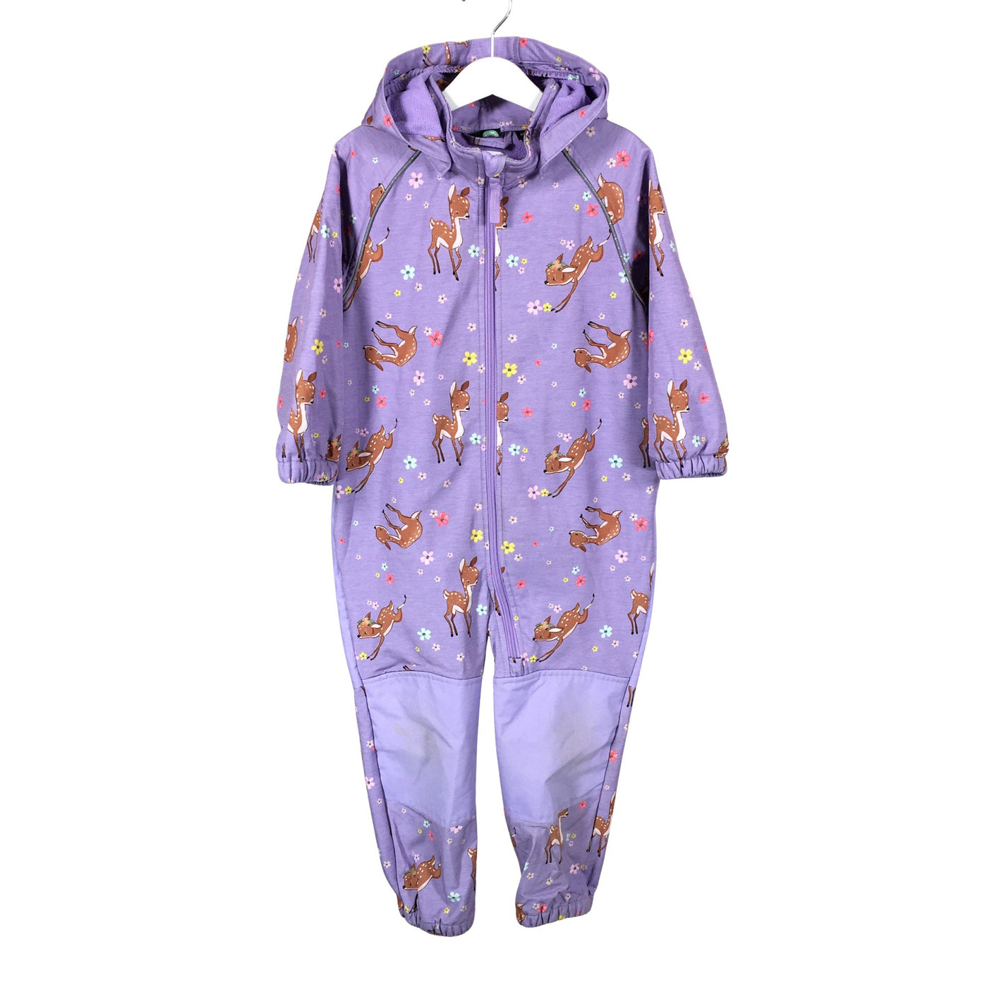 Unisex Name It - Soft shell jumpsuit, size 98 - 104 - Violet (1)