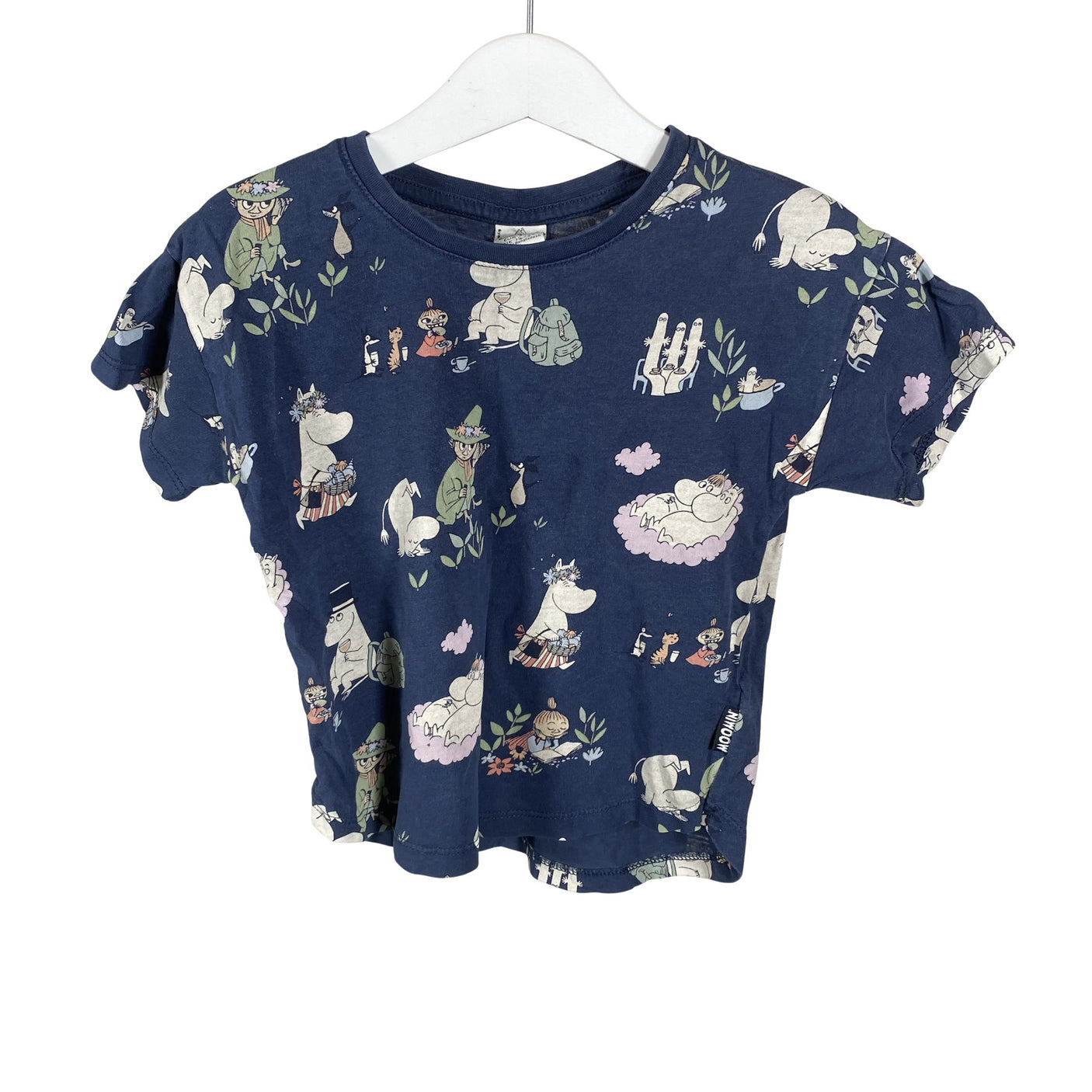Unisex Lindex - T-shirt, size 86 - 92 - Blue (1)