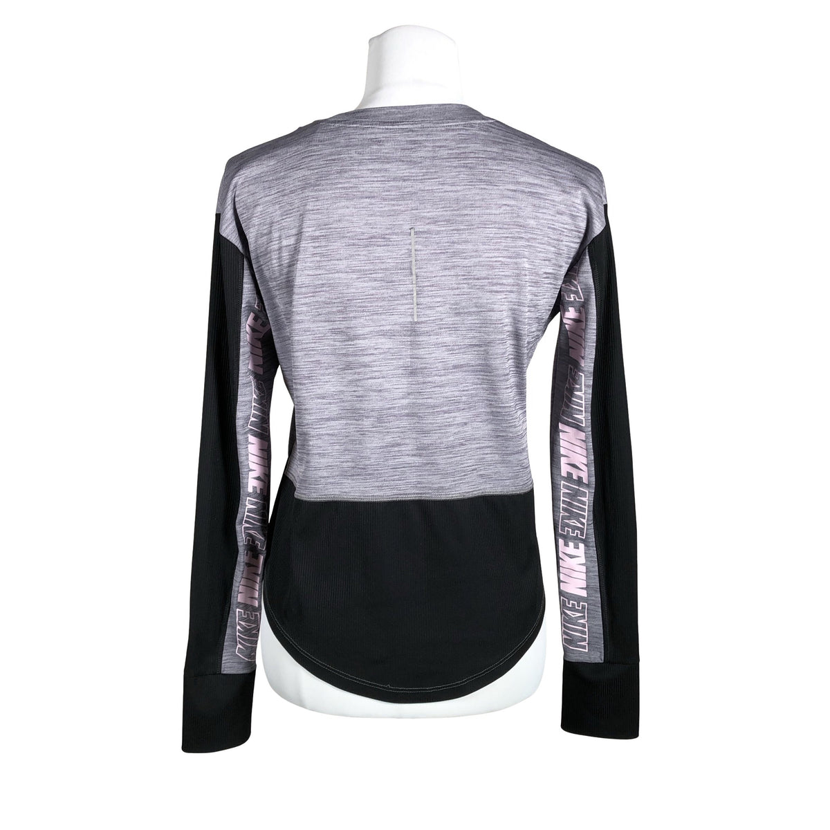 Unisex Nike - Sports shirt, long sleeve, size 36 - Gray (2)