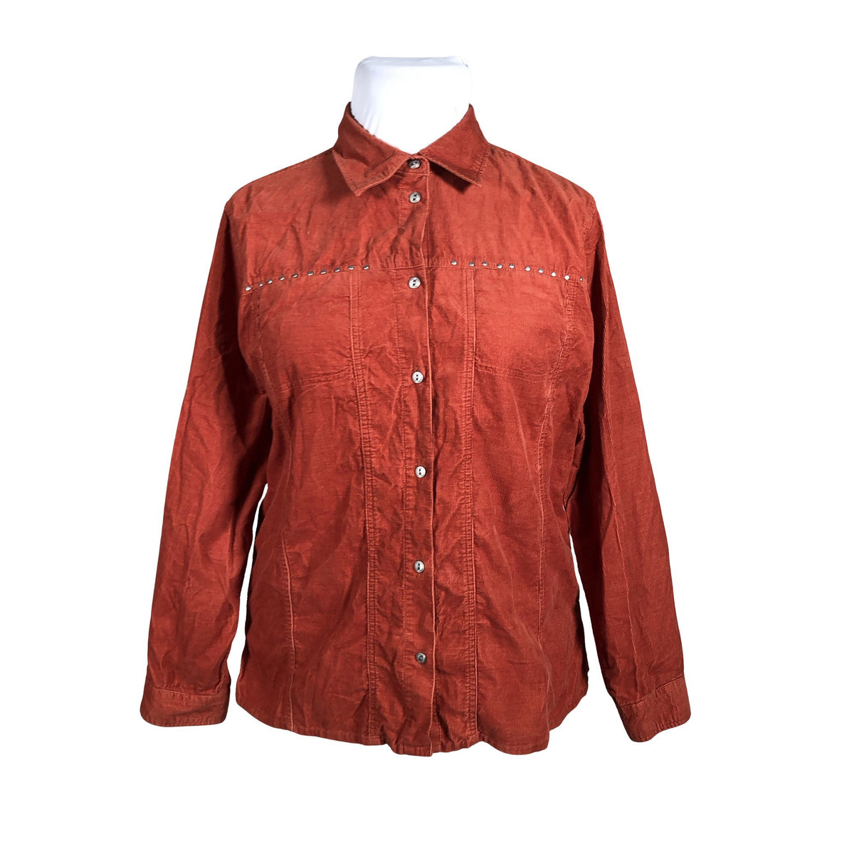 Unisex J'ESPERE - Collared shirt, size 44 - Red (1)