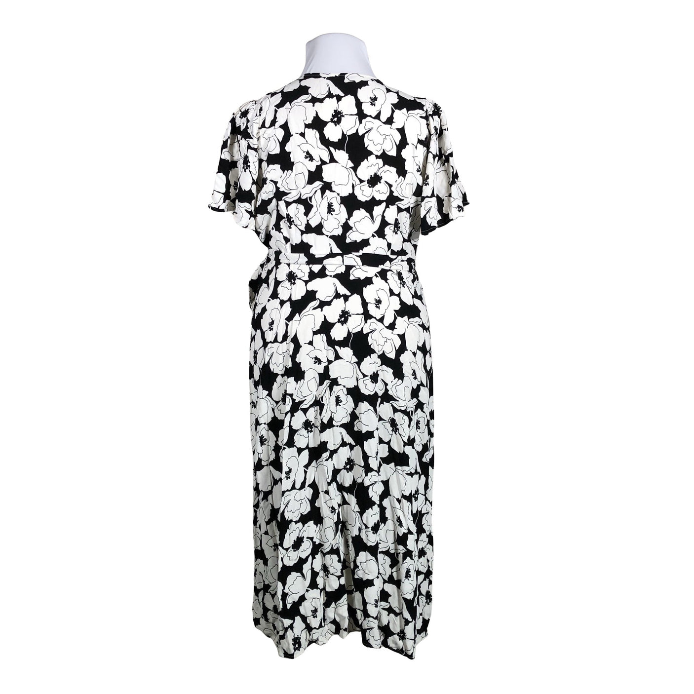 Unisex Marks&Spencer - Schiffon dress, size 42 - Black (2)