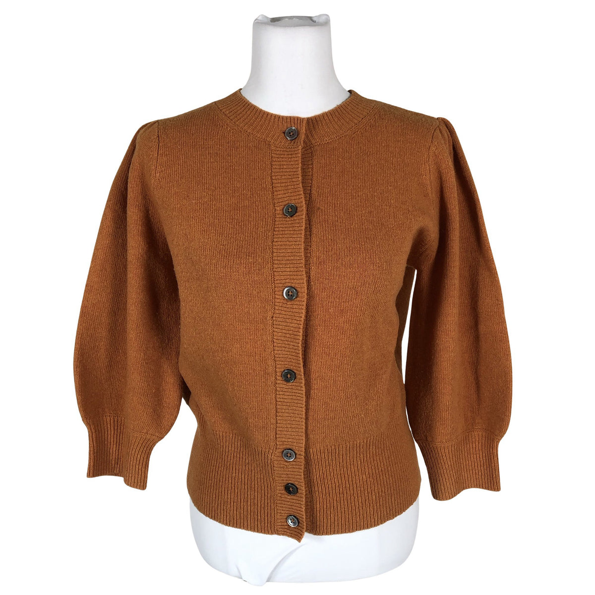 Unisex Just In Case - Cardigan, size 40 - Orange (1)