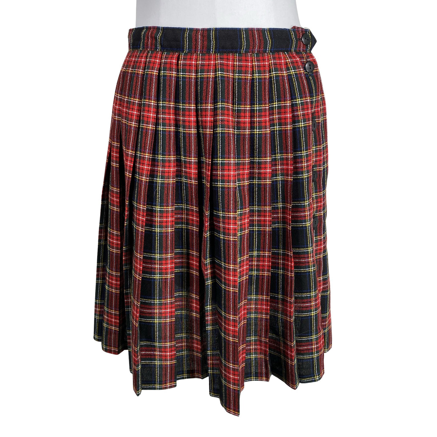 Unisex Adelsten - Pleated skirt, size 40 - Red (1)