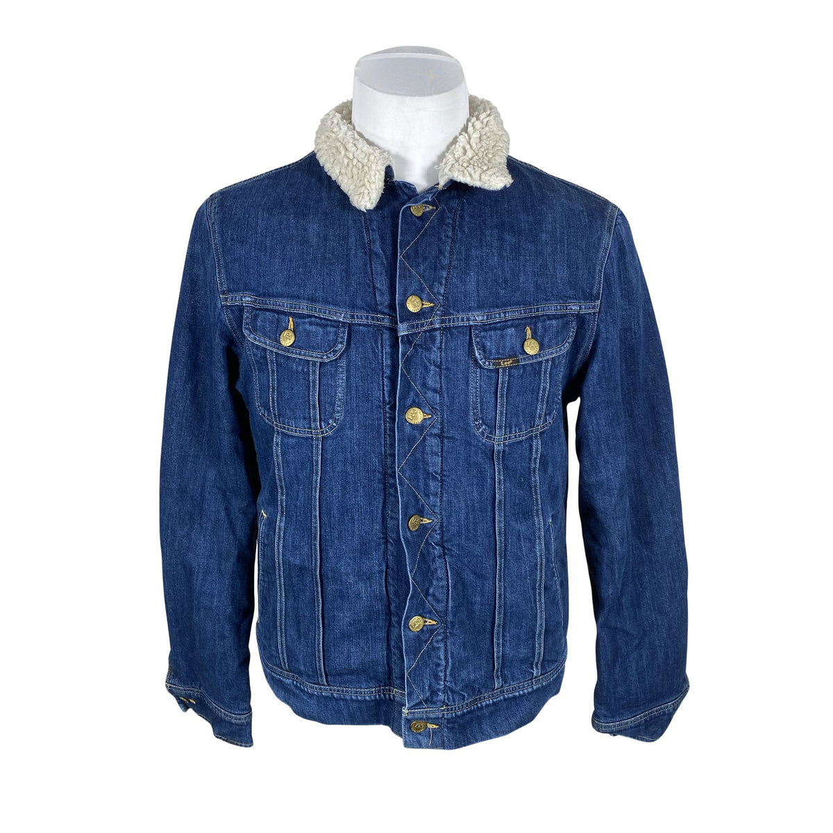 Unisex Lee - Denim jacket, size L - Blue (1)