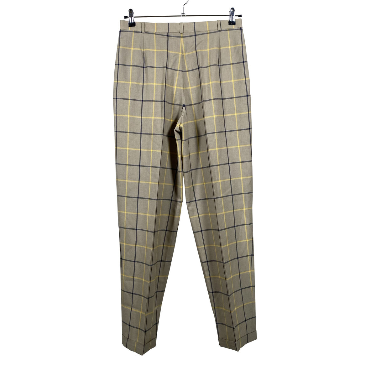 Unisex Burberrys' - Straight leg trousers, size 40 - Beige (3)