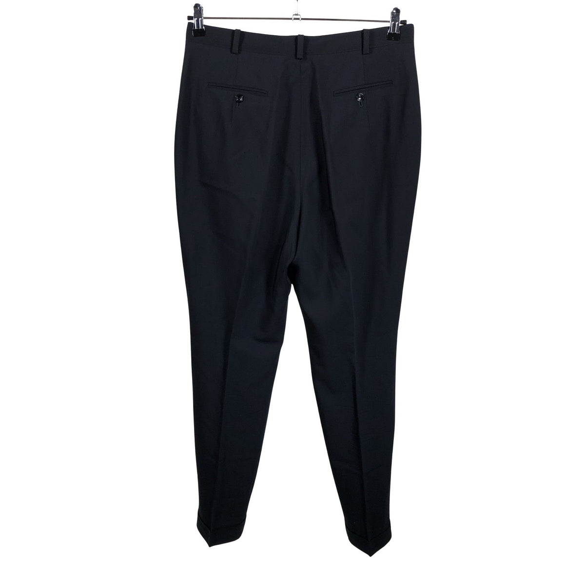 Unisex Cerruti 1881 - Straight leg trousers, size 44 - Black (2)