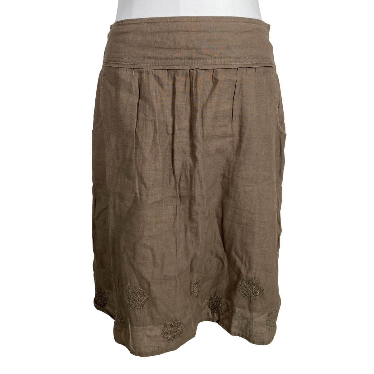 Unisex Esprit - Fabric skirt, size 36 - Brown (1)