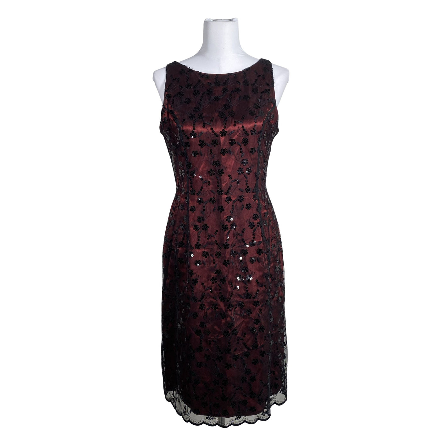 Unisex hamells - Party dress, size 38 - Wine red (1)