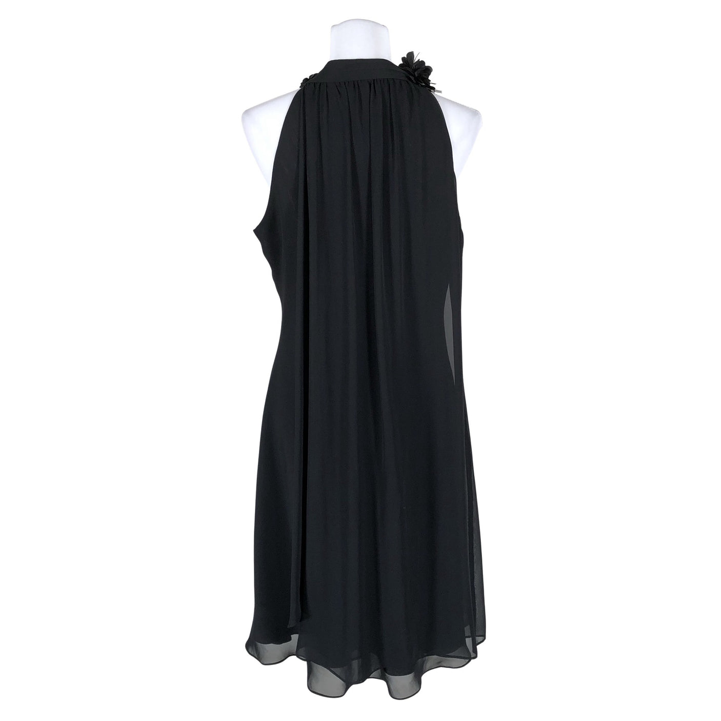 Unisex Vera Mont - Schiffon dress, size 40 - Black (2)