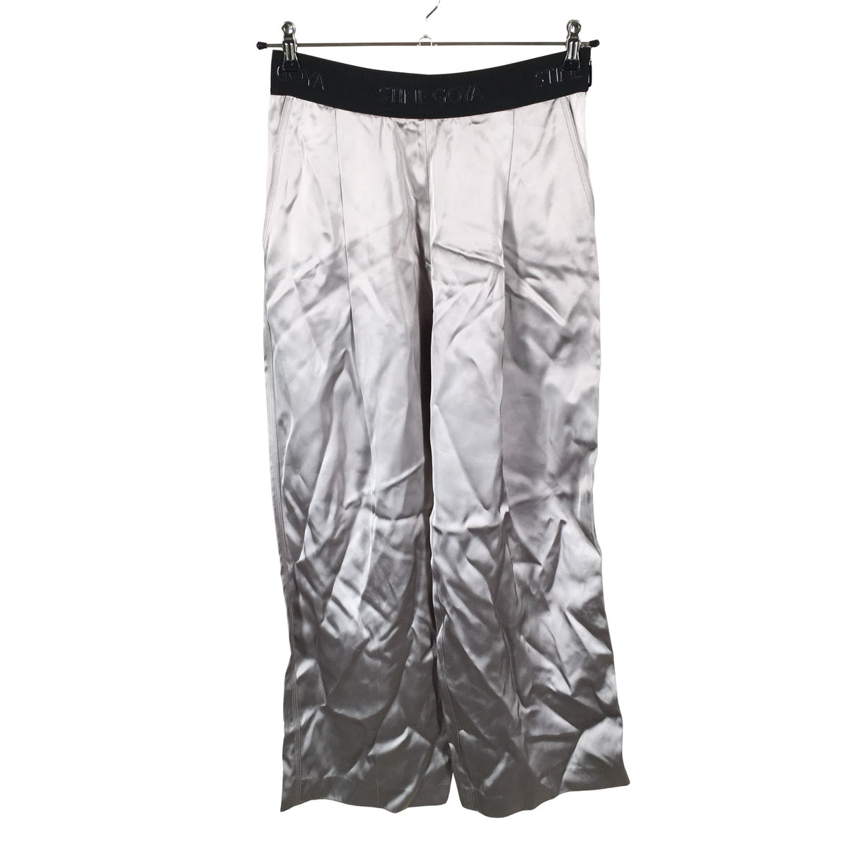 Unisex Stine Goya - Schiffon trousers, size 38 - Gray (1)