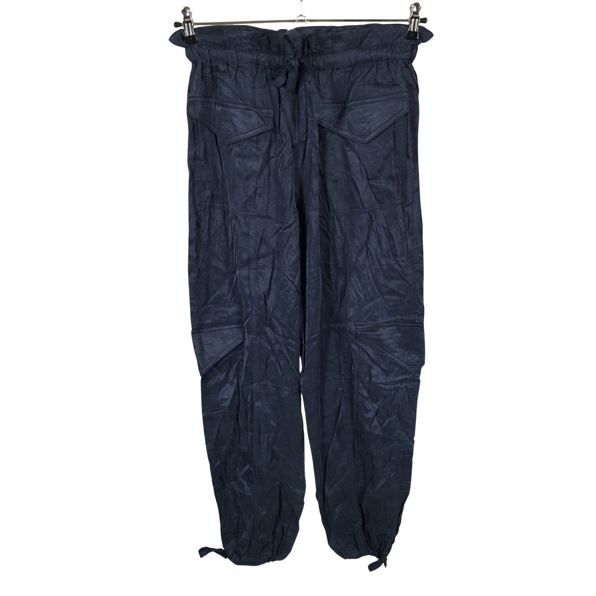 Unisex Ganni - Schiffon trousers, size 38 - Blue (1)