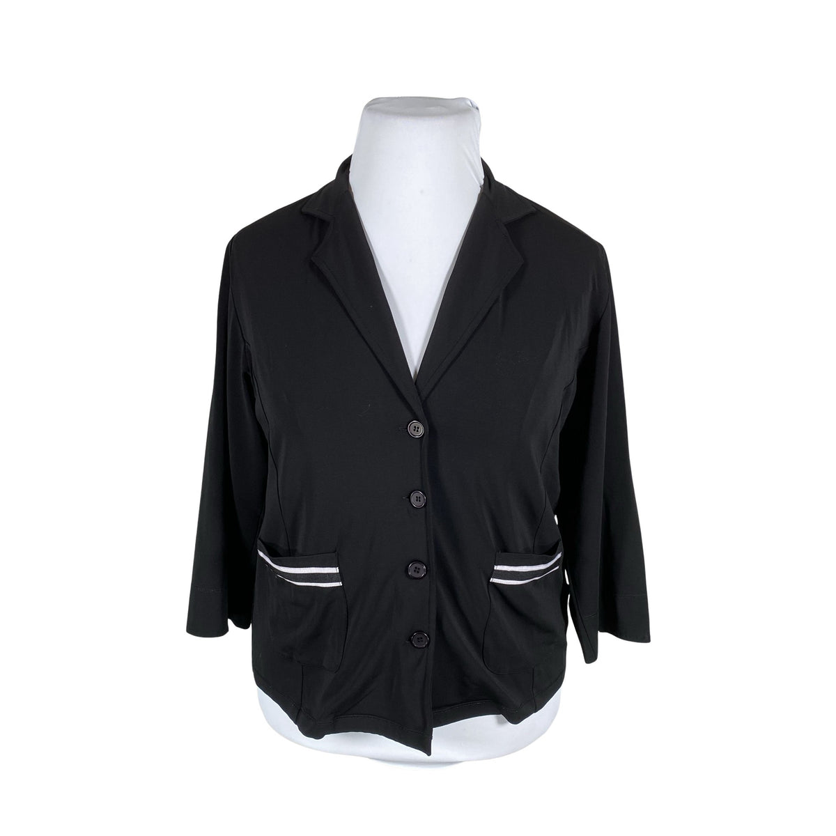 Unisex Hauber - Sweat jacket, size 42 - Black (1)