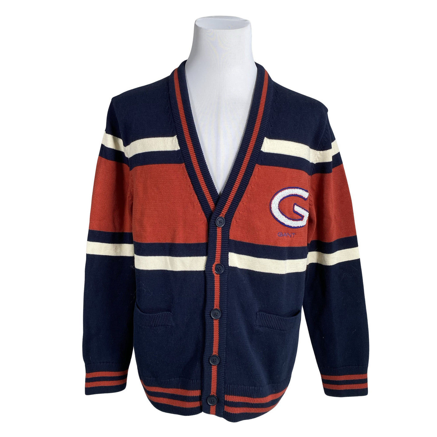 Unisex Gant - Cardigan, size M - Blue (1)
