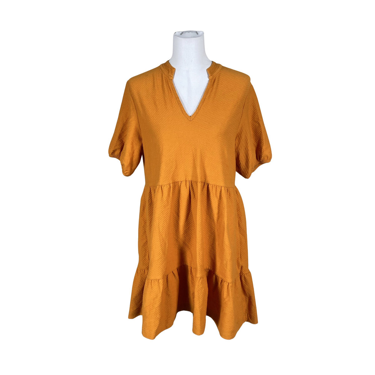 Unisex NOSH - Tricot dress, size 36 - Orange (1)