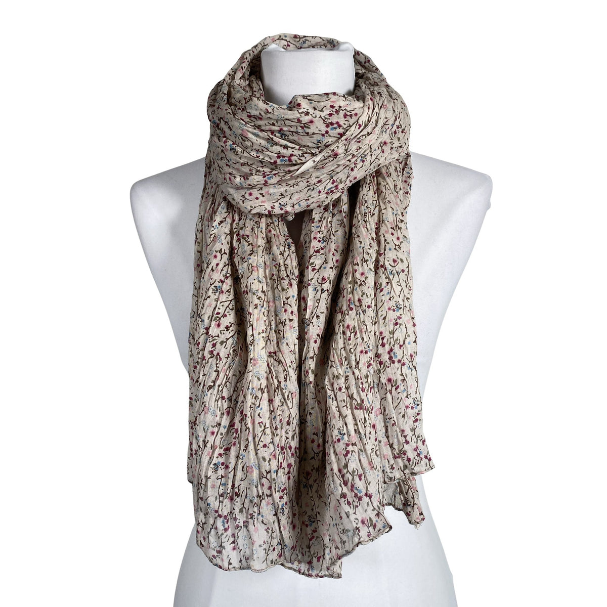 Unisex Hallhuber - Scarf, size Maxi - Light pink (1)