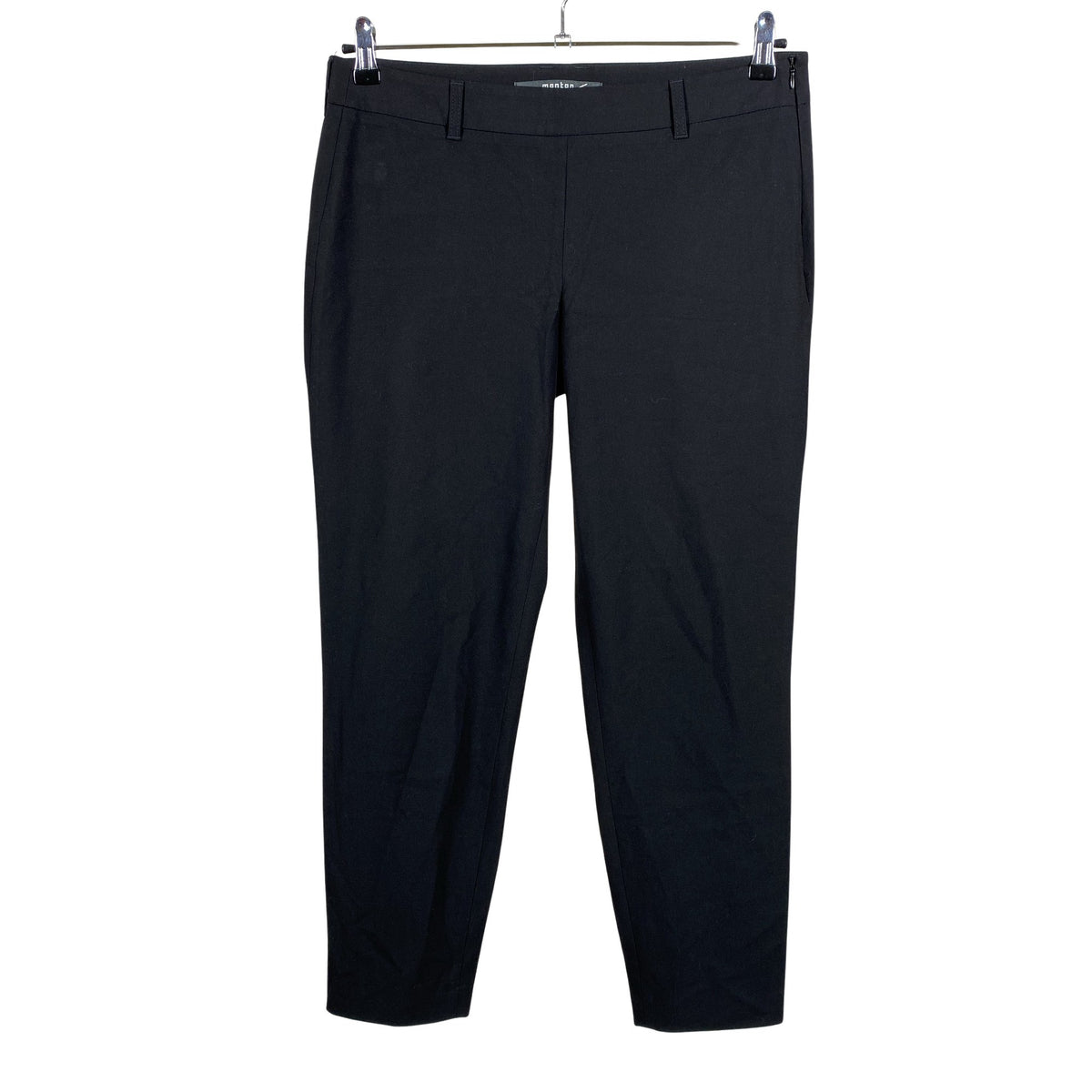 Unisex Monton - Straight leg trousers, size 38 - Black (1)
