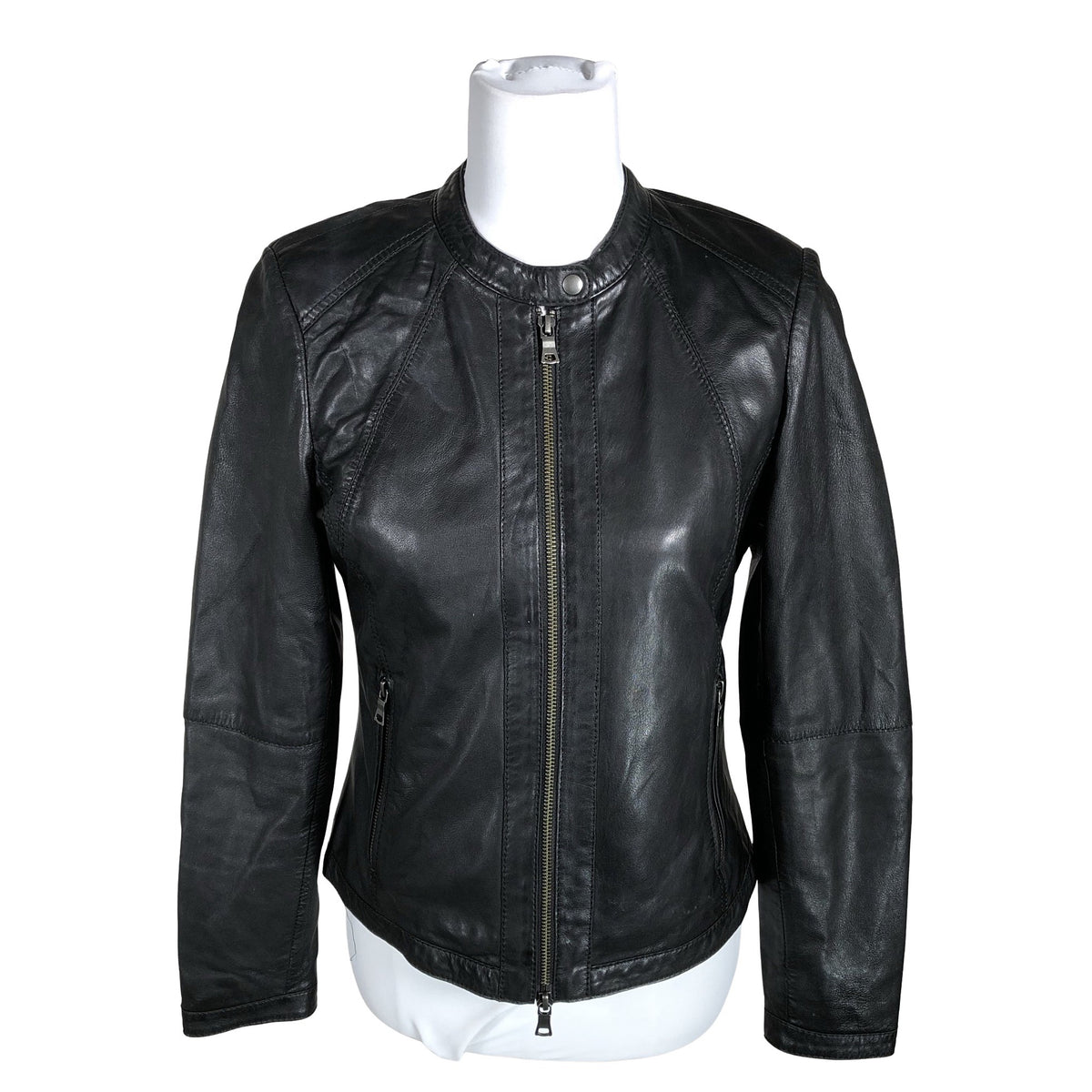 Unisex Jofama - Leather jacket, size 38 - Black (1)
