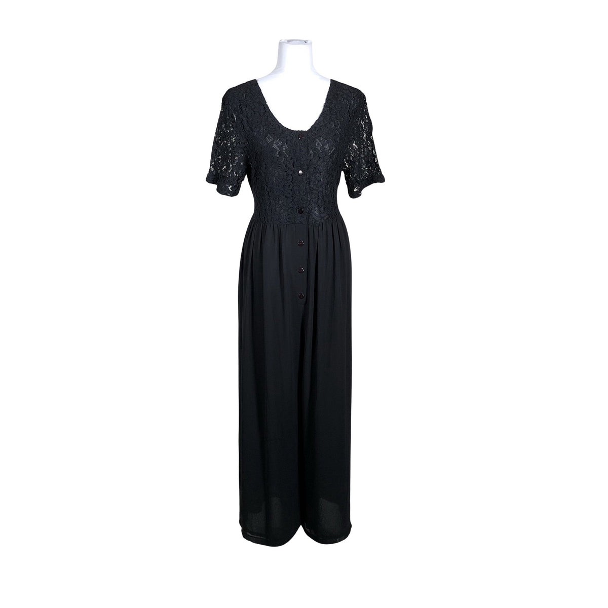 Unisex Part two - Party dress, size 40 - Black (1)