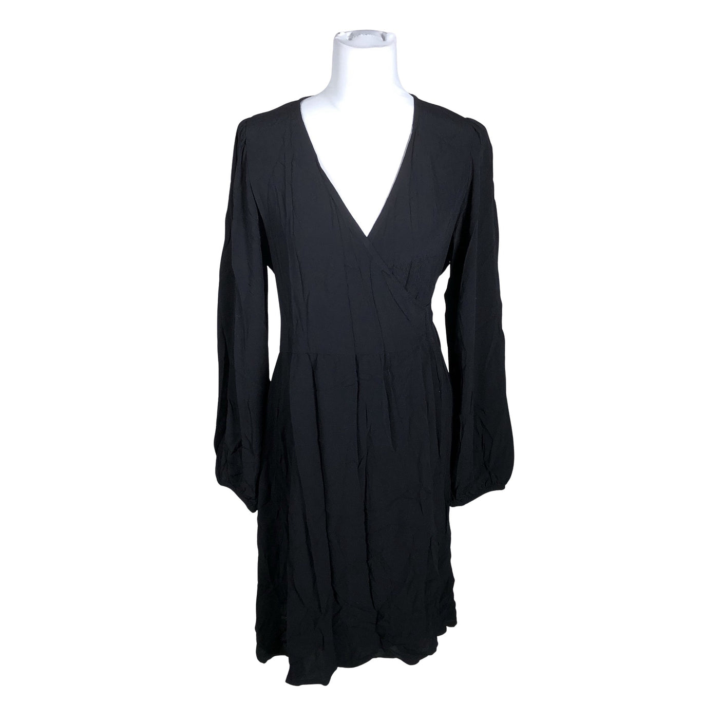 Unisex Kaiko - Schiffon dress, size 36 - Black (1)