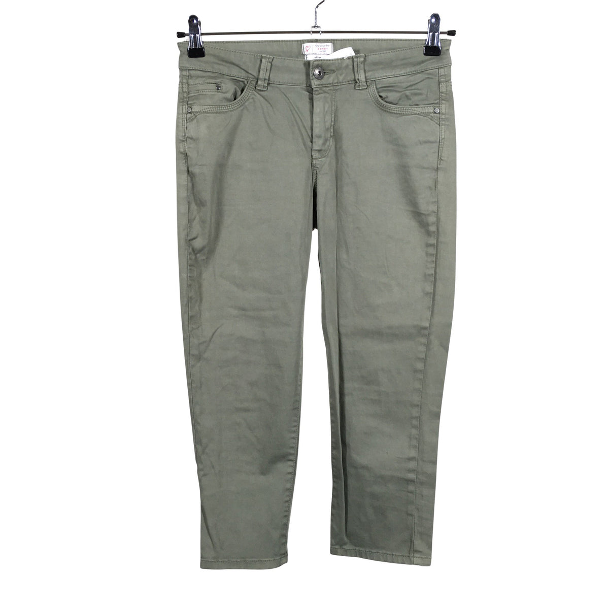 Unisex Esprit - Capri pants, size 36 - Green (1)