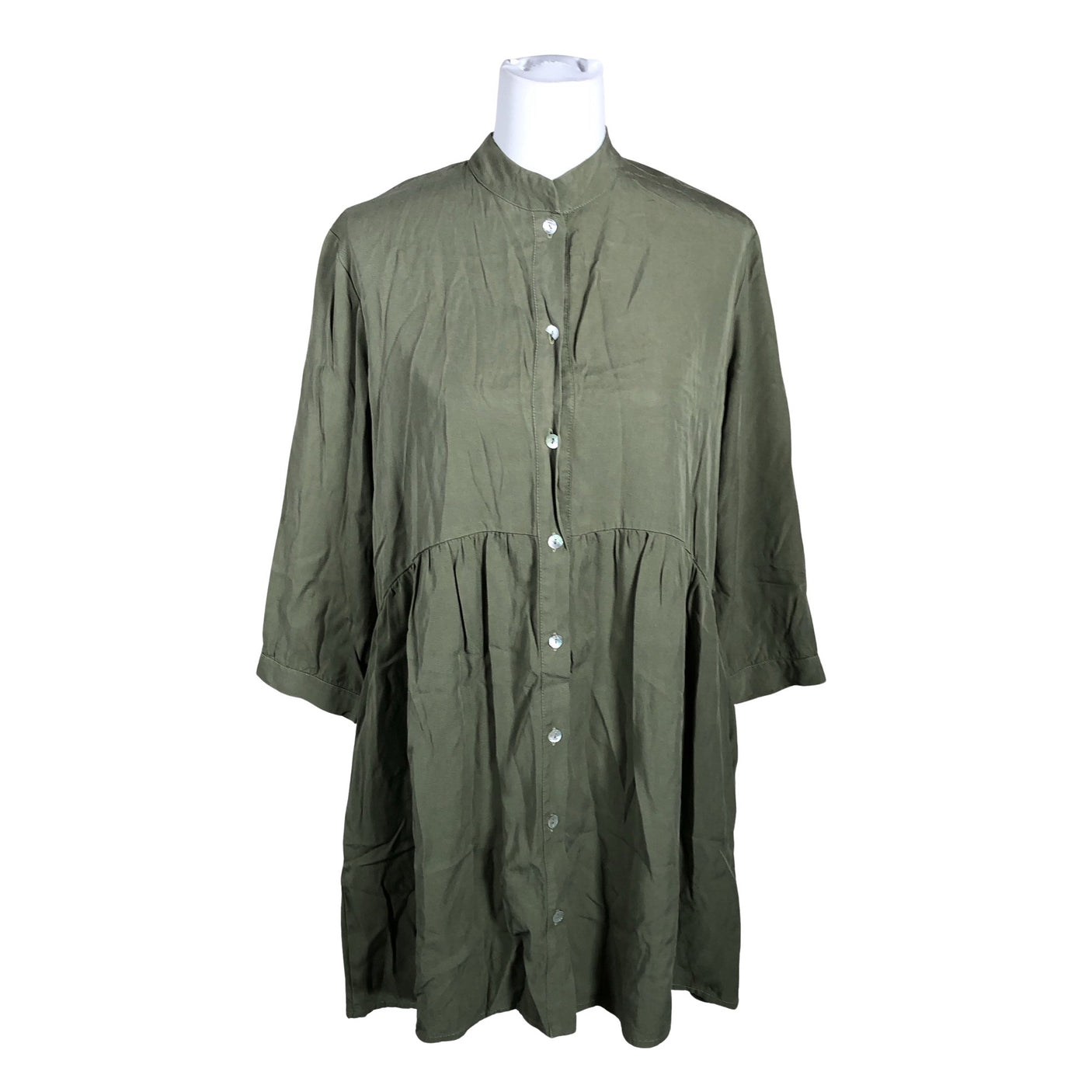 Unisex Gauhar - Schiffon dress, size 38 - Green (1)
