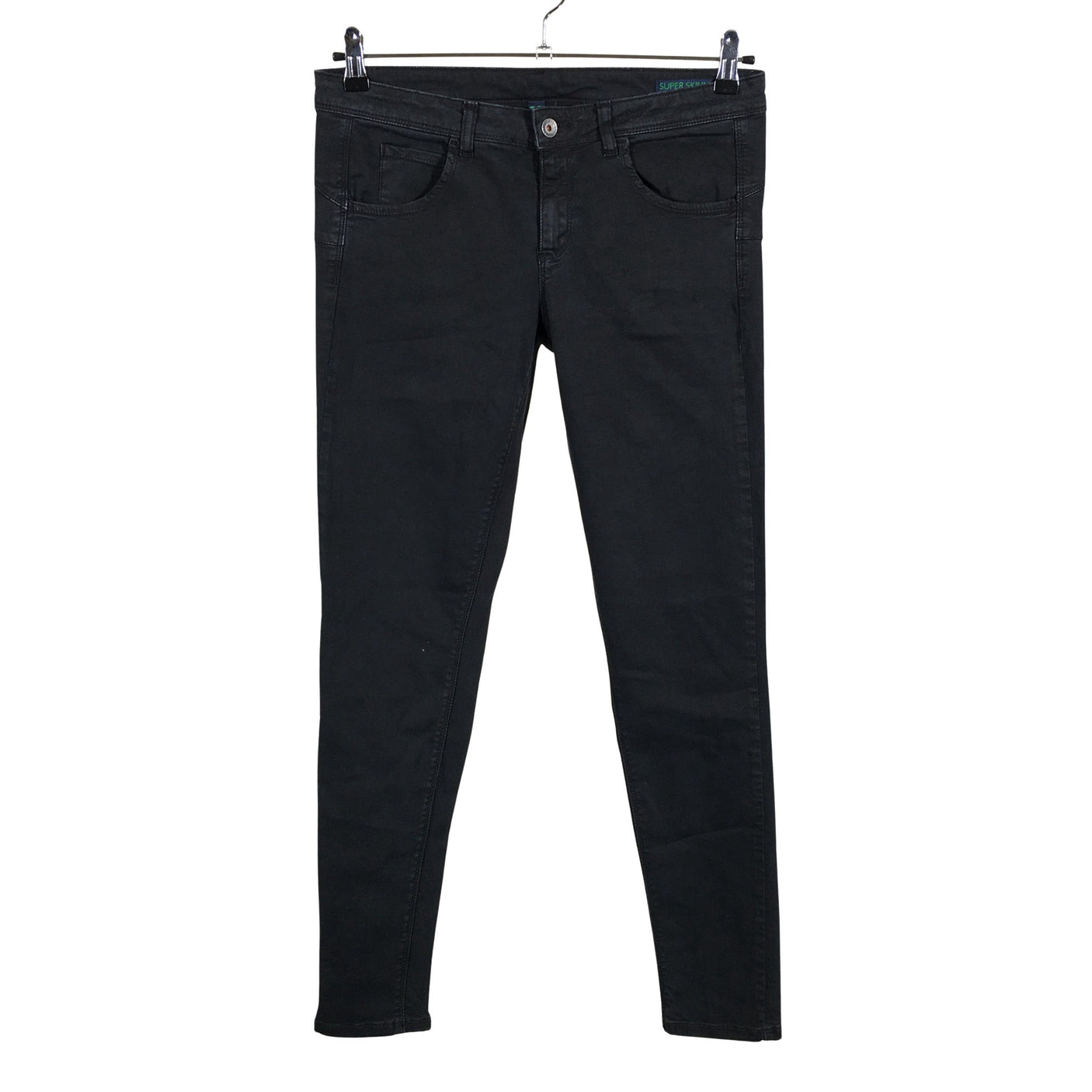 Unisex Benetton - Jeans, size W33 - Black (1)