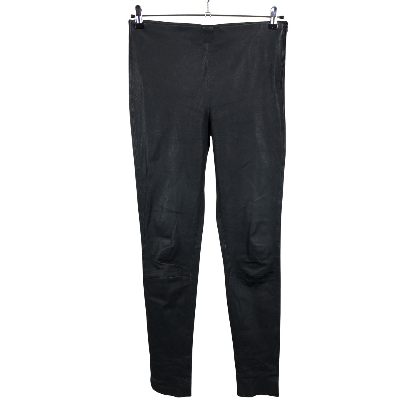 Unisex Selected - Leather pants, size 42 - Black (1)