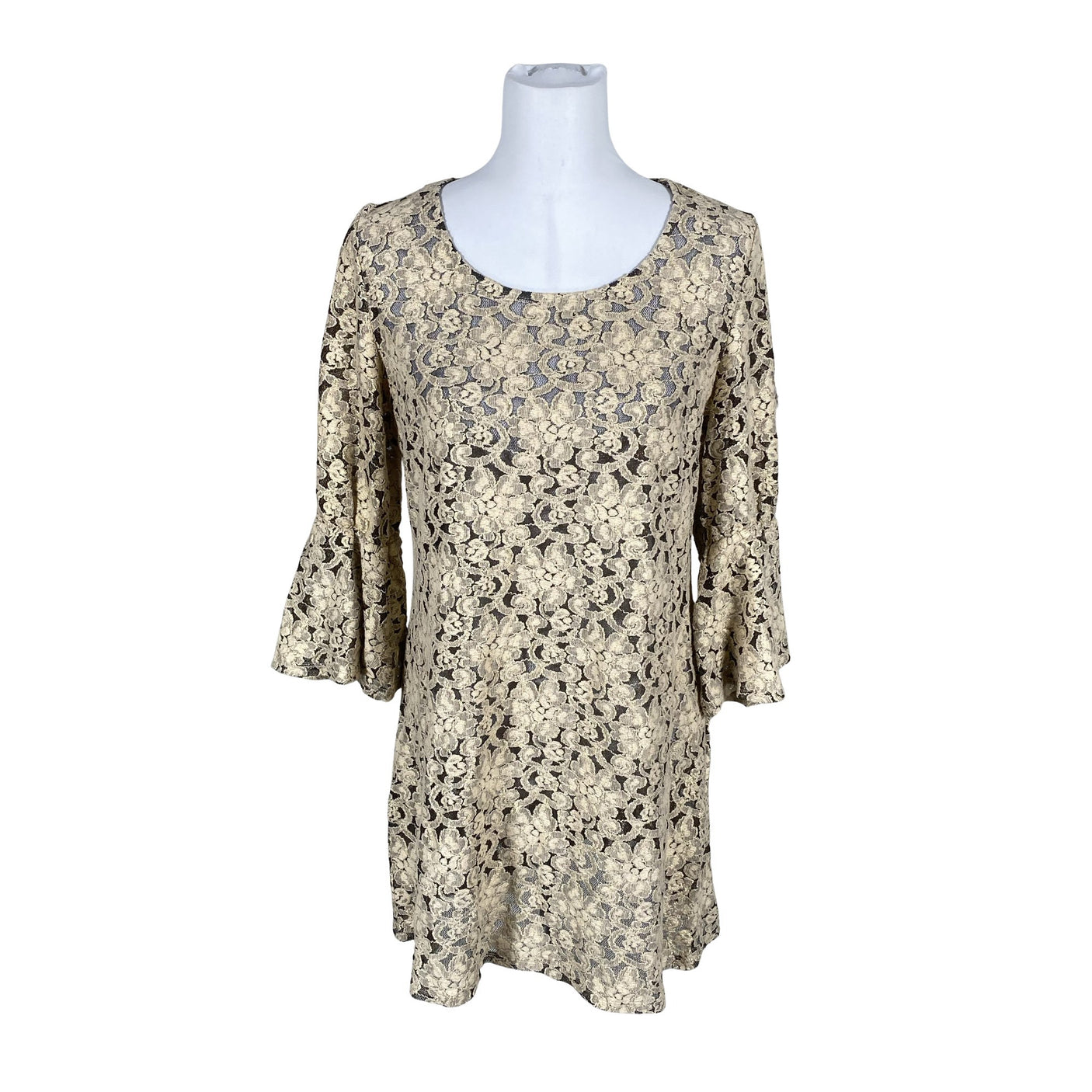 Unisex Cream - Party dress, size 40 - Beige (1)