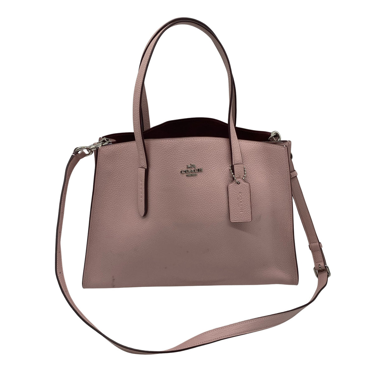 Unisex Coach - Handbag, size Midi - Light pink (1)
