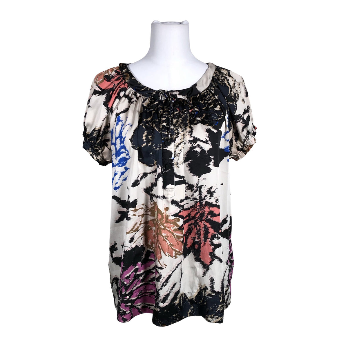 Unisex InWear - Short-sleeved blouse, size 38 - Beige (1)