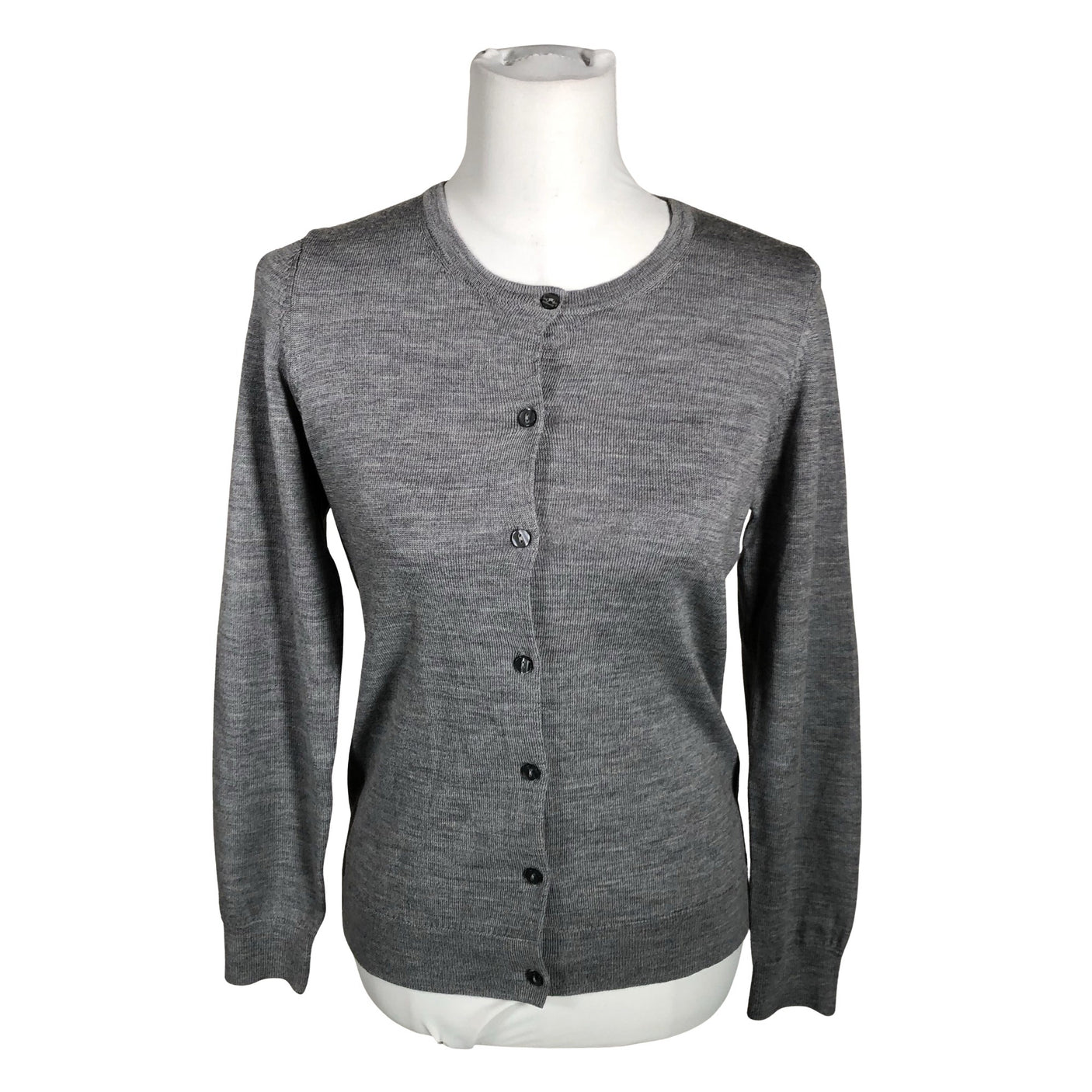 Unisex Global - Cardigan, size 36 - Gray (1)