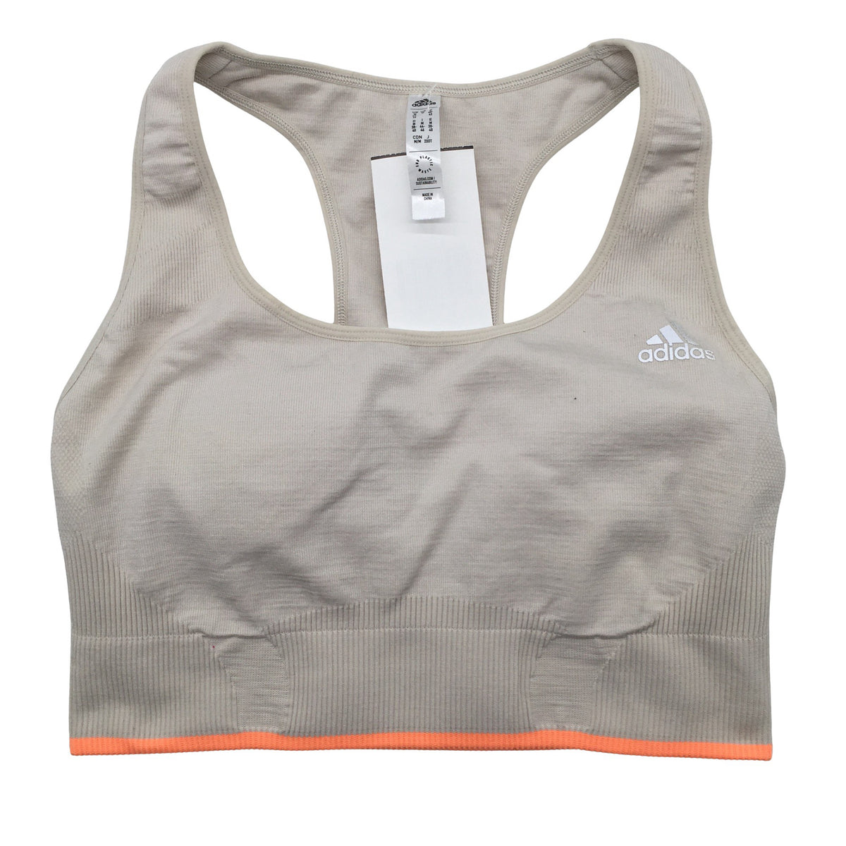 Unisex Adidas - Sports top, size 40 - Beige (1)