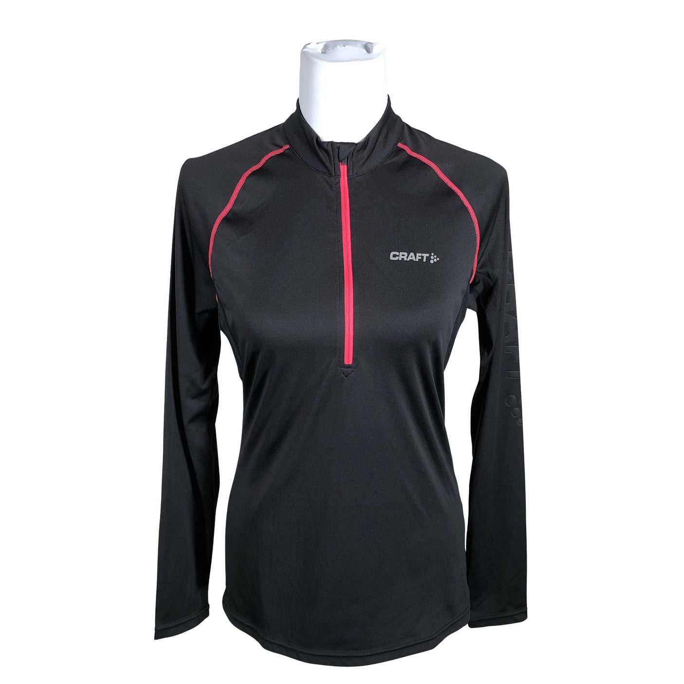 Unisex Craft - Sports shirt, long sleeve, size 40 - Black (1)
