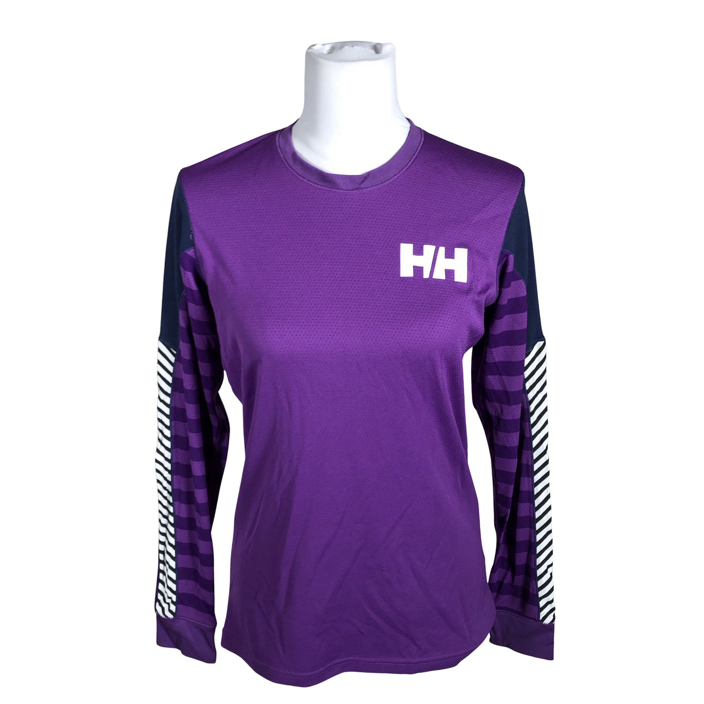 Unisex Helly Hansen - Sports shirt, long sleeve, size 40 - Violet (1)