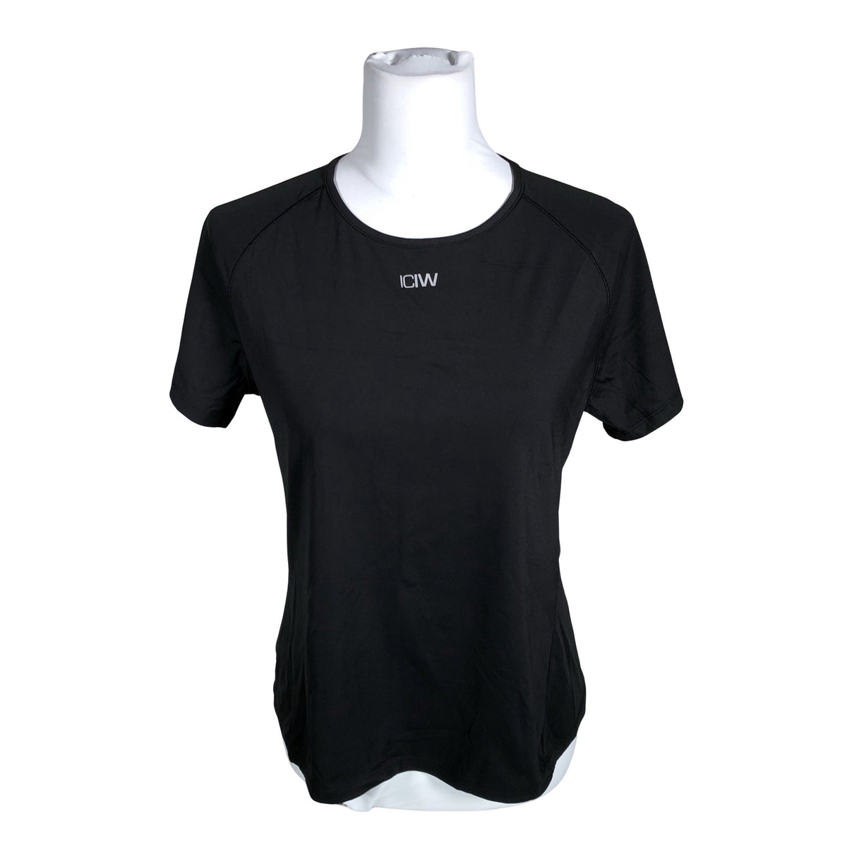 Unisex ICIW – Icaniwill - Sports shirt, short sleeve, size 40 - Black (1)