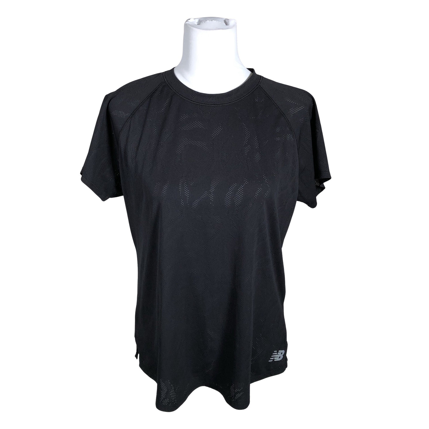 Unisex New Balance - Sports shirt, short sleeve, size 40 - Black (1)