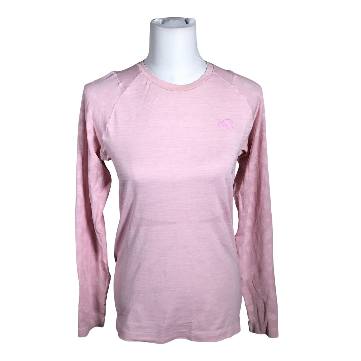 Unisex Kari Traa - Sports shirt, long sleeve, size 38 - Light pink (1)