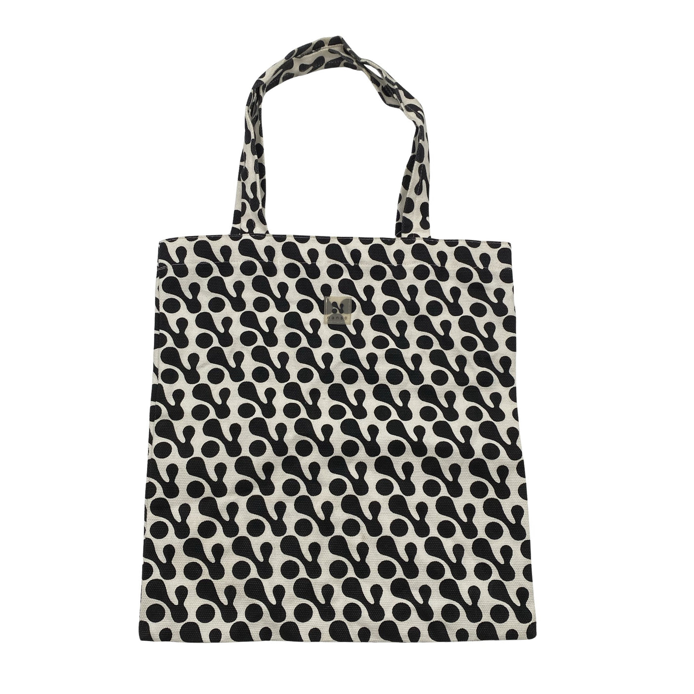 Unisex Nanso - Shopping bag, size Midi - Black (1)